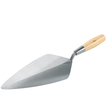 Bon Tool Bon 72-582 Brick Trowel Forged 13" Narrow London Wood Handle 72-582